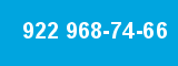 922 968-74-66